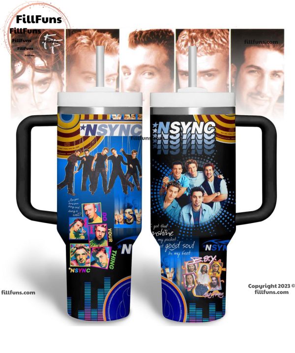 NSYNC No Strings Attached Stanley Tumbler 40oz
