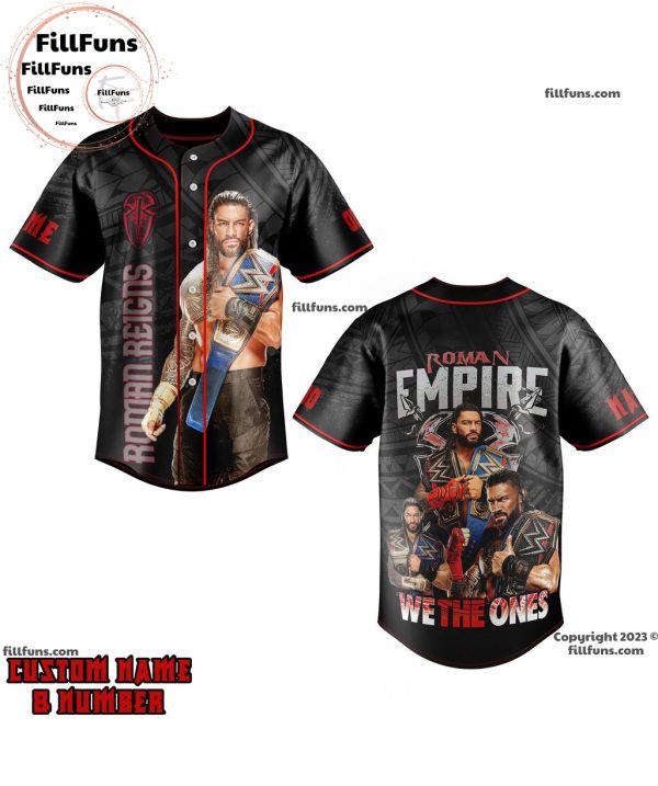 Roman Empire We The Ones Custom Baseball Jersey