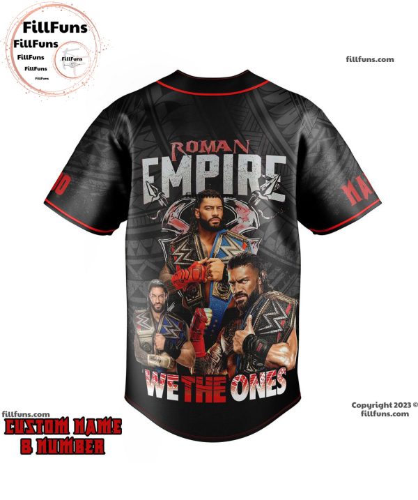 Roman Empire We The Ones Custom Baseball Jersey