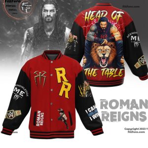 Roman Reigns Head Of The Table Baseball Jacket