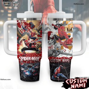 Spider-Man Marvel Custom Stanley Tumbler 40oz