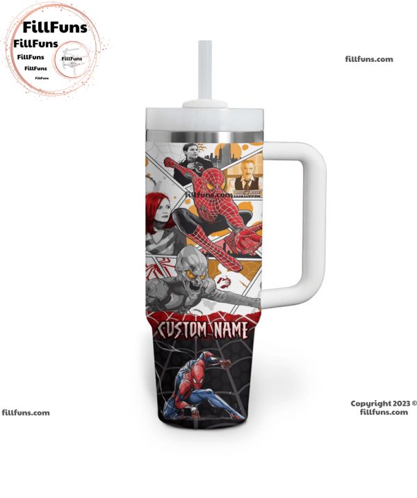 Spider-Man Marvel Custom Stanley Tumbler 40oz