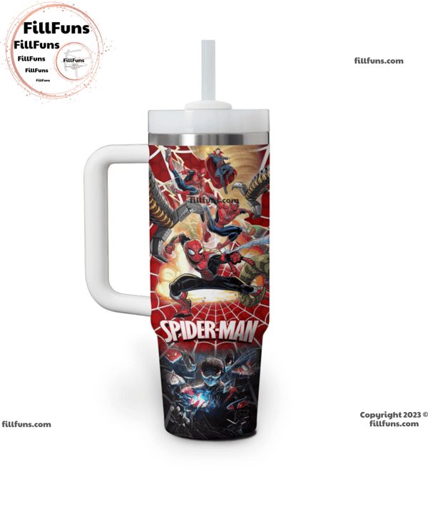 Spider-Man Marvel Custom Stanley Tumbler 40oz