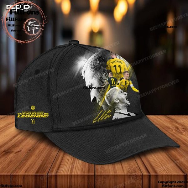 Dortmunder Jung Legende Marco Reus Classic Cap – Black