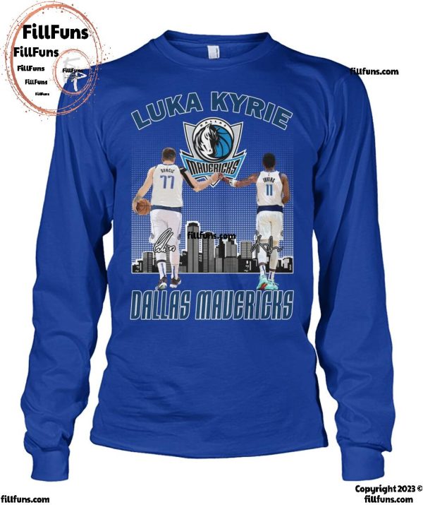 Kyrie Irving And Luka Doncic Dallas Mavericks NBA T-Shirt