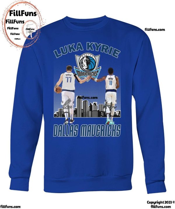 Kyrie Irving And Luka Doncic Dallas Mavericks NBA T-Shirt
