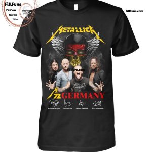Metallica 72 Germany Signatures T-Shirt