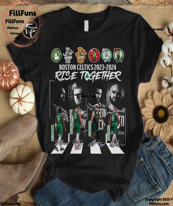NBA Boston Celtics 2023-2024 Rise Together T-Shirt