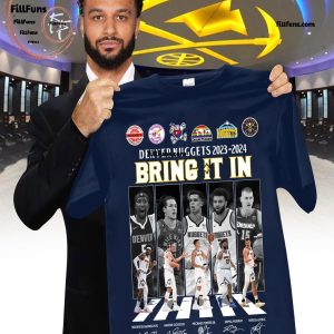 NBA Denver Nuggets 2023-2024 Bring It In T-Shirt