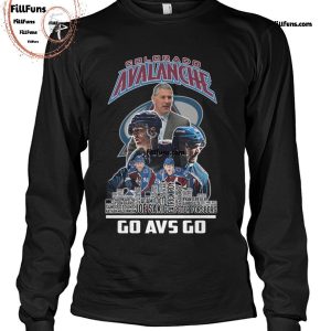 NHL Colorado Avalanche Ice Hockey Team Go Avs Go T-Shirt