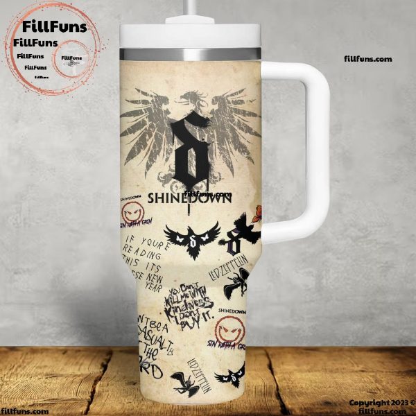 Shinedown Names Of Members And Musical Works Stanley Tumbler 40oz