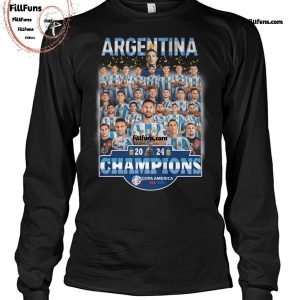 Argentina Champions Copa America USA 2024 T-Shirt