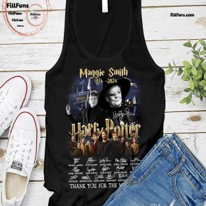 Maggie Smith 1934-2024 Harry Potter Thank You For The Memories T-Shirt