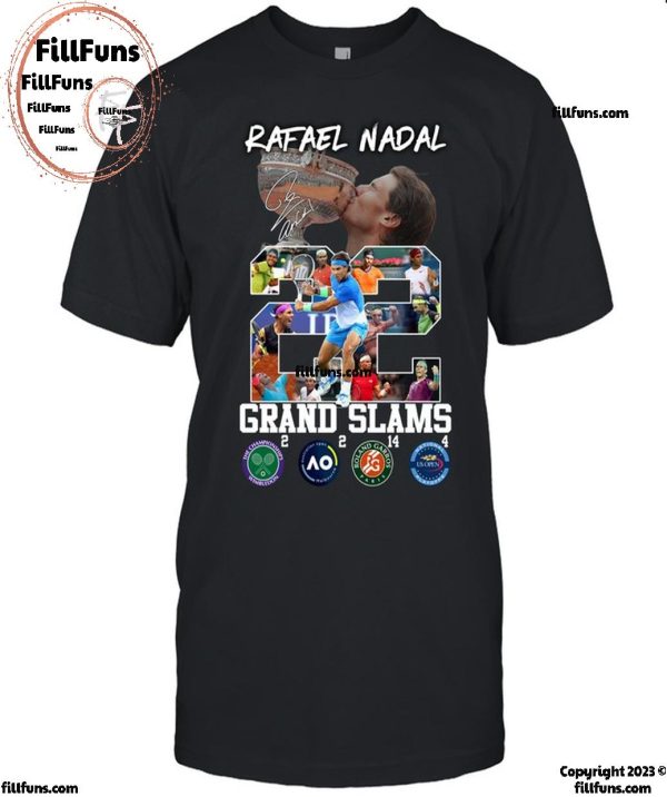 Rafael Nadal 22 Grand Slams 2024 T-Shirt