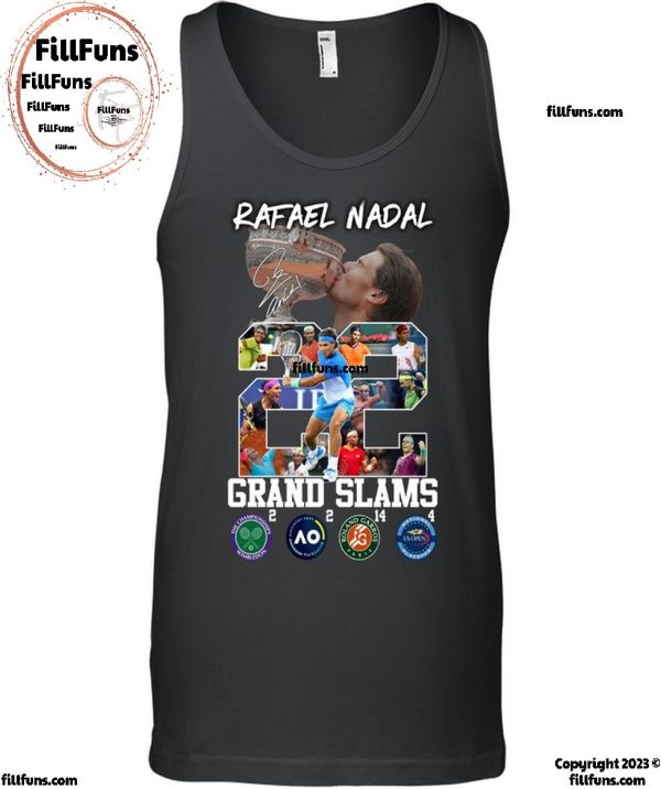 Rafael Nadal 22 Grand Slams 2024 T-Shirt