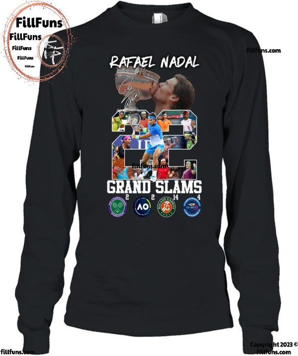 Rafael Nadal 22 Grand Slams 2024 T-Shirt